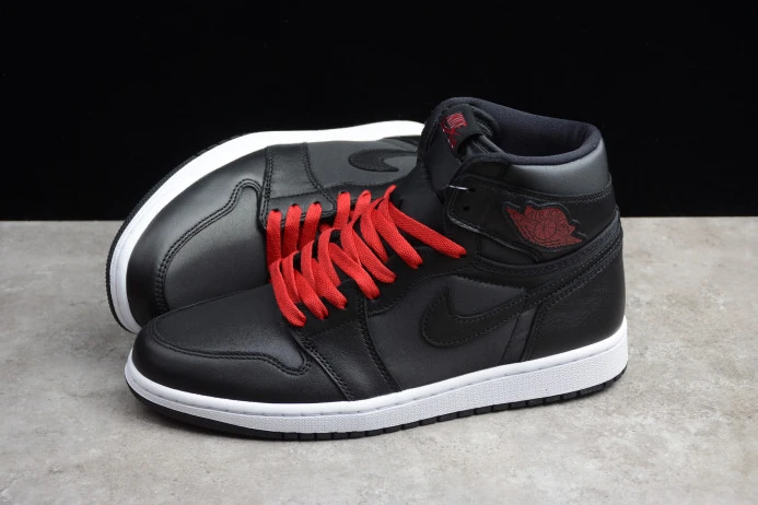 Affordable Air Jordan 1 Retro High OG Black Satin 555088- 878