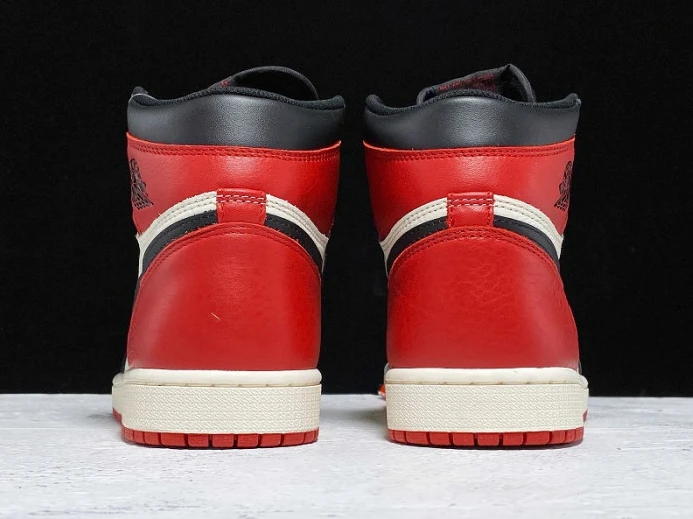 Affordable Air Jordan 1 Retro High OG Bred Toe 555088- 902