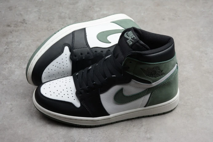 Affordable Air Jordan 1 Retro High OG Clay Green 555088- 860