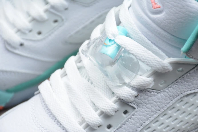 Affordable Air Jordan 5 GS Light Aqua 440892- 1092