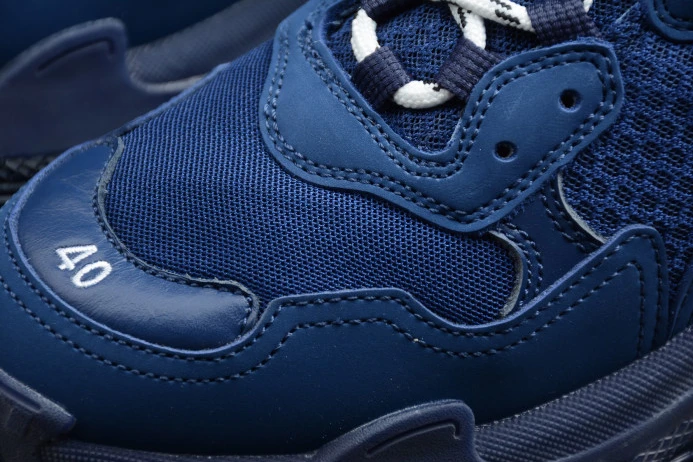 Affordable BLCG Triple S Clear Sole Navy 541624 W09O1 2520
