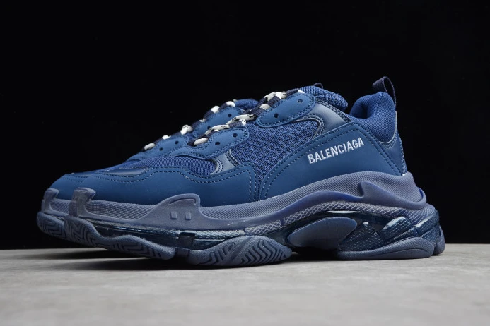 Affordable BLCG Triple S Clear Sole Navy 541624 W09O1 2520
