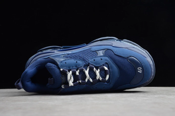 Affordable BLCG Triple S Clear Sole Navy 541624 W09O1 2520