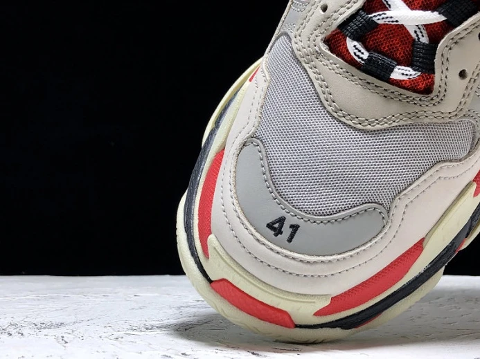 Affordable BLCG Triple S Red Grey White 536737 W09OH 2546