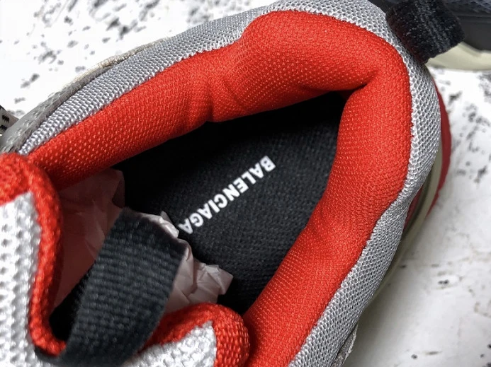 Affordable BLCG Triple S Red Grey White 536737 W09OH 2546