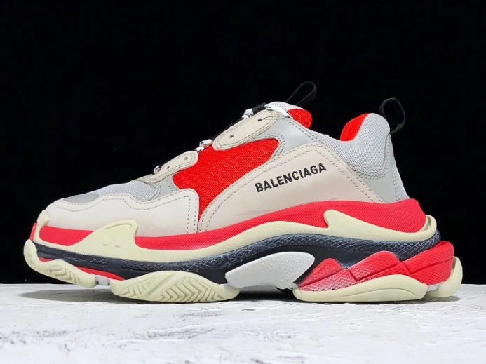 Affordable BLCG Triple S Red Grey White 536737 W09OH 2546