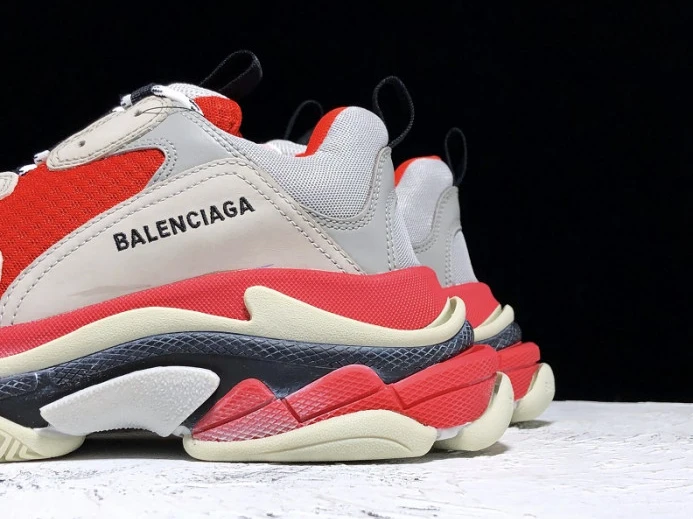 Affordable BLCG Triple S Red Grey White 536737 W09OH 2546