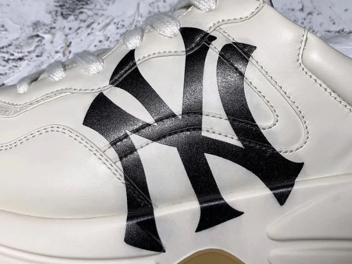 Affordable GUCC Rhyton sneaker with NY Yankees TM Patch 548638 DRW00 2910
