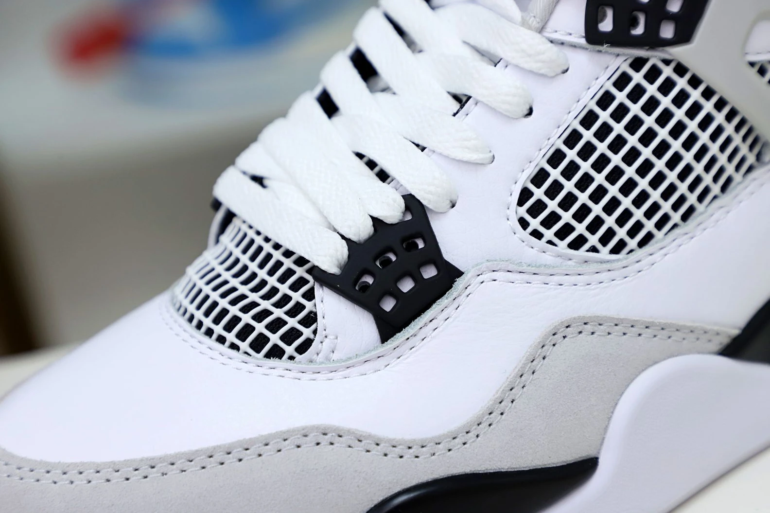 Affordable Kimikick AIR JORDAN 4 MILITARY BLACK 1949