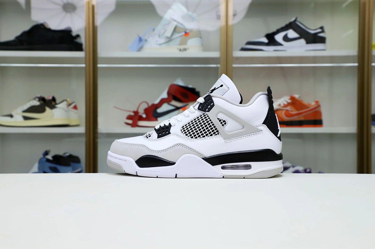 Affordable Kimikick AIR JORDAN 4 MILITARY BLACK 1949