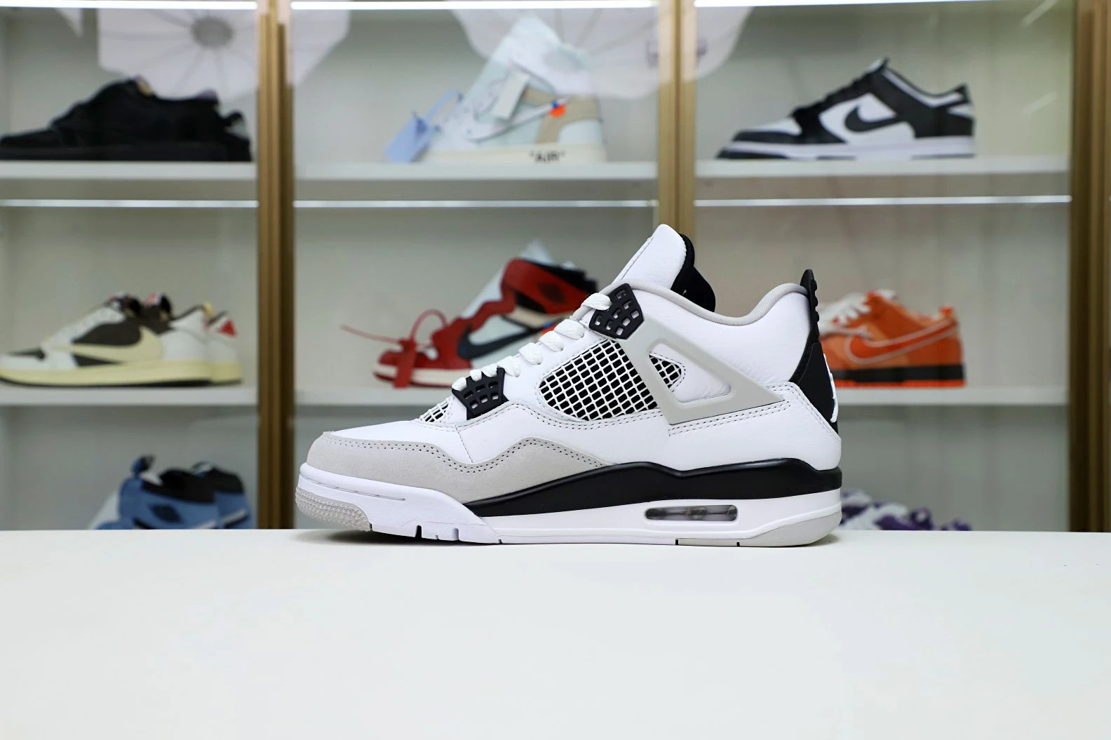 Affordable Kimikick AIR JORDAN 4 MILITARY BLACK 1949