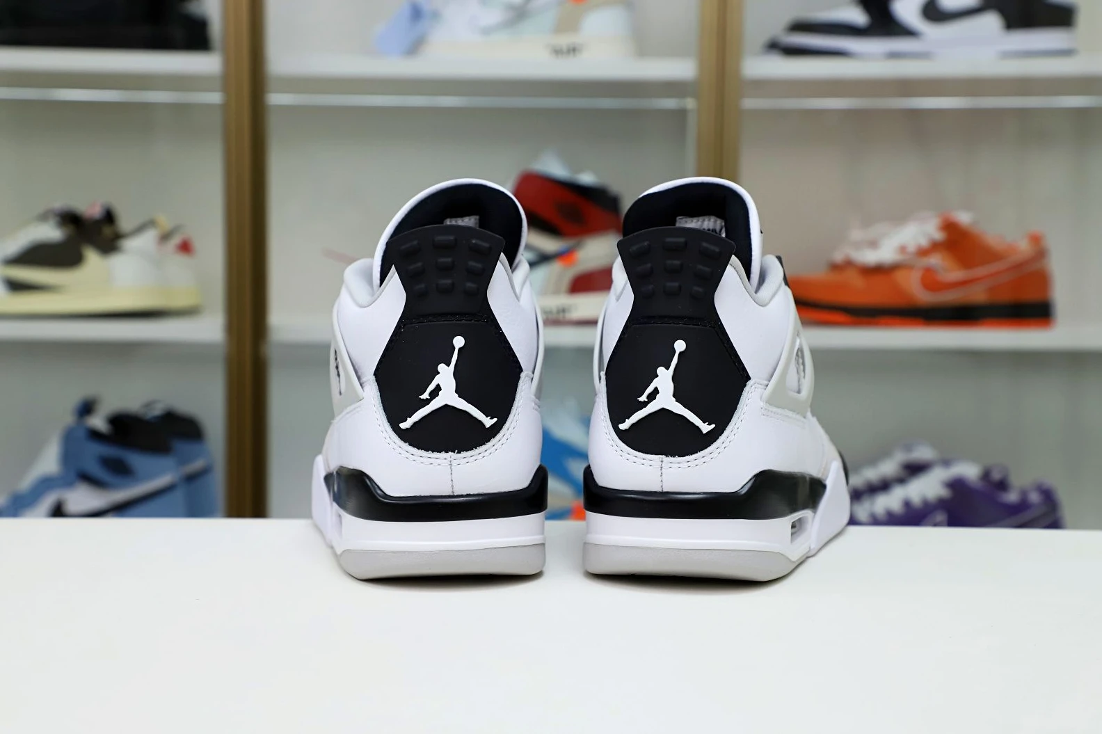 Affordable Kimikick AIR JORDAN 4 MILITARY BLACK 1949