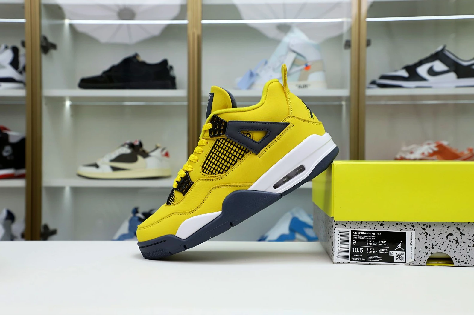 Affordable Kimikick AIR JORDAN AIR JORDAN 4 RETRO 'LIGHTNING' 1992