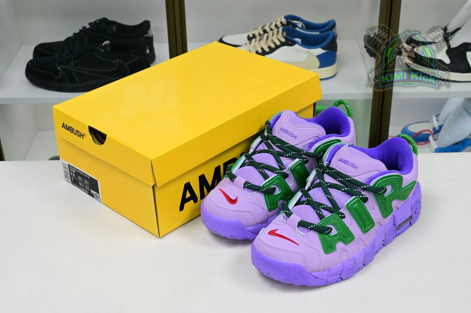 Affordable Kimikick AMBUSH x Nike Air More Uptempo Low 3435