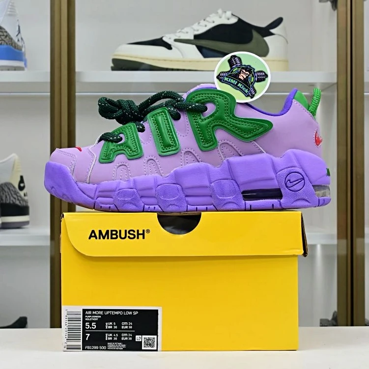 Affordable Kimikick AMBUSH x Nike Air More Uptempo Low 3435