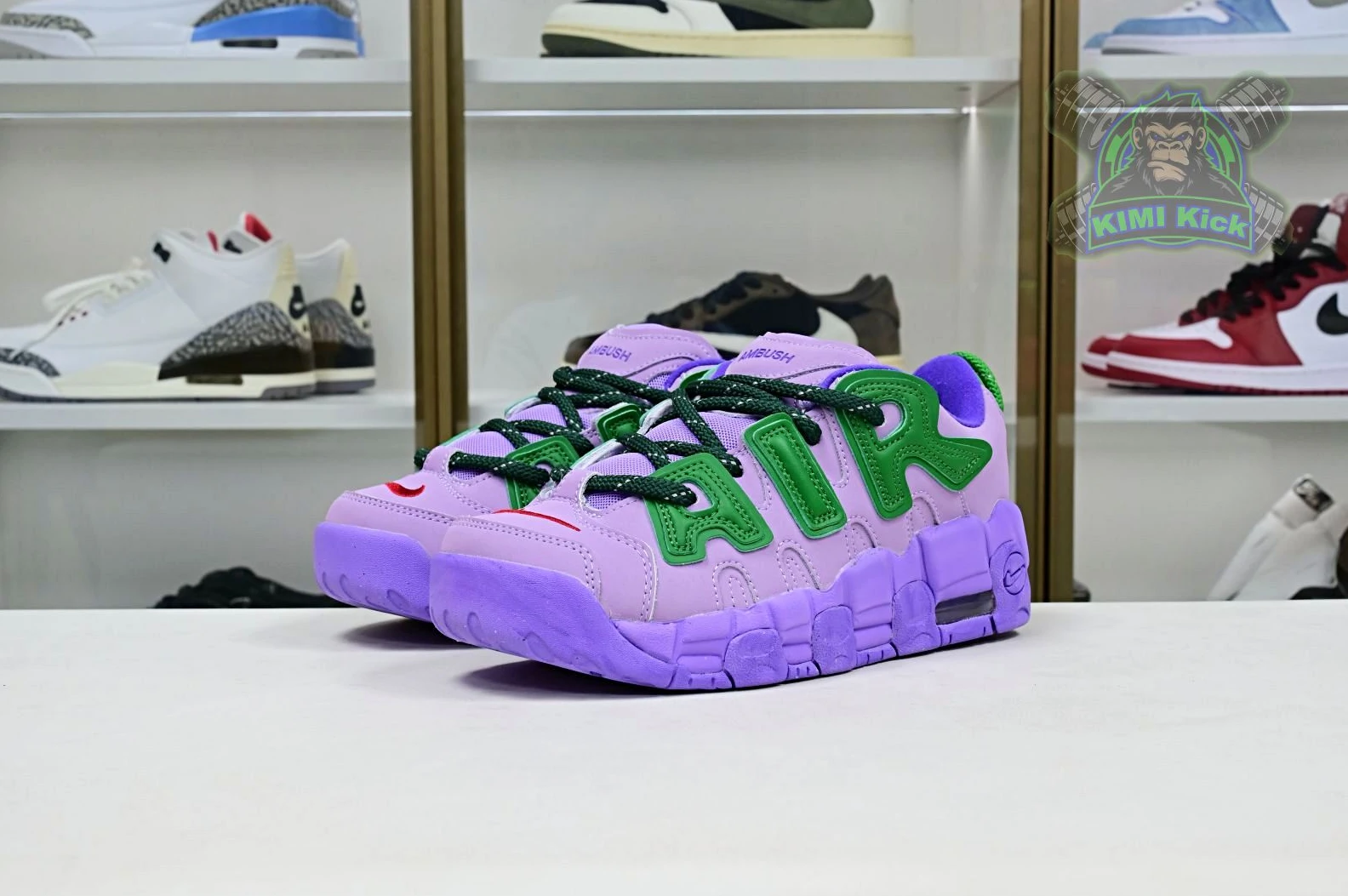 Affordable Kimikick AMBUSH x Nike Air More Uptempo Low 3435