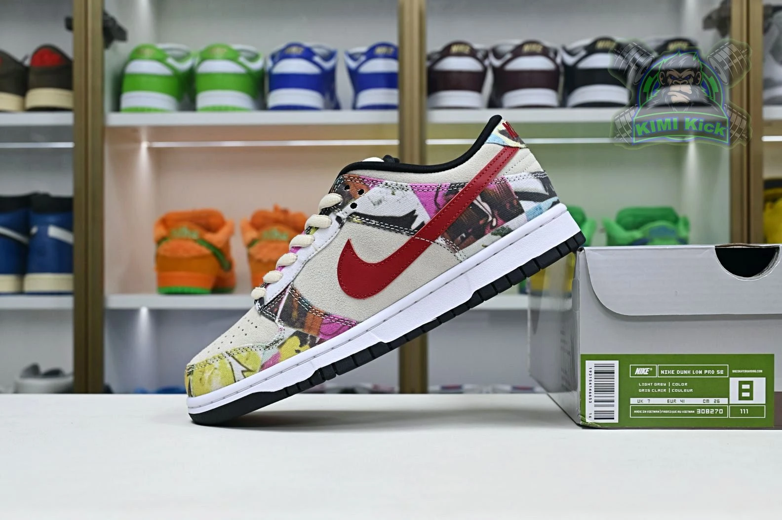Affordable Kimikick Nike Dunk SB Low Paris 3437