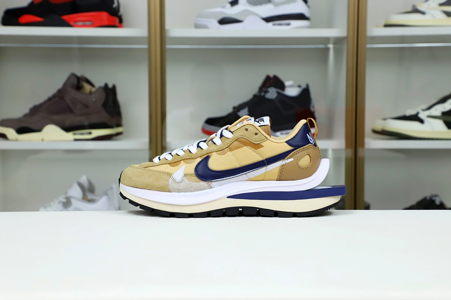Affordable Kimikick SACAI X VAPORWAFFLE 'SESAME BLUE VOID''DARK IRIS' 3524