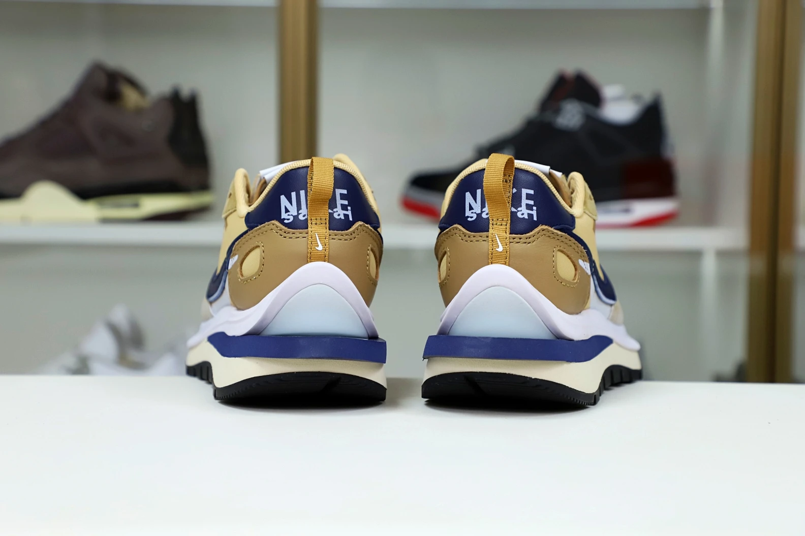 Affordable Kimikick SACAI X VAPORWAFFLE 'SESAME BLUE VOID''DARK IRIS' 3524