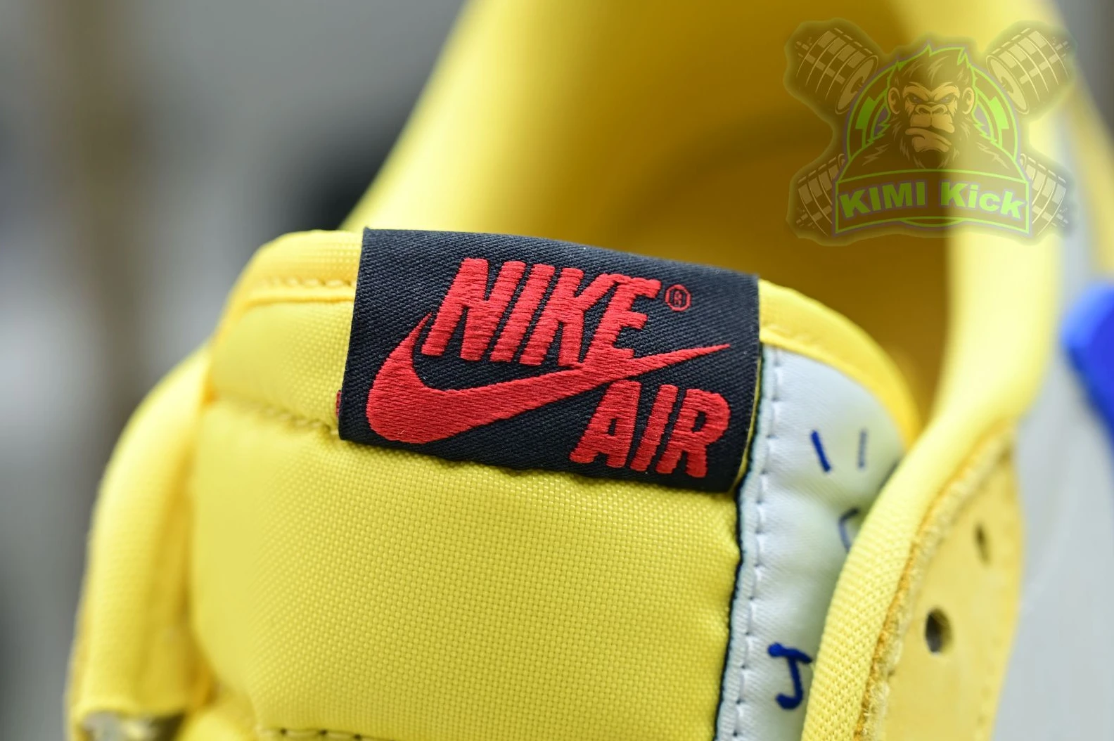 Affordable Kimikick Travis Scott x Jordan Air Jordan 1Low Canary 1872