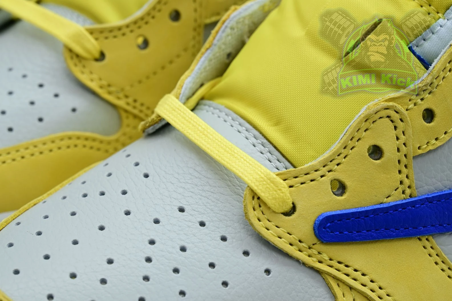 Affordable Kimikick Travis Scott x Jordan Air Jordan 1Low Canary 1872