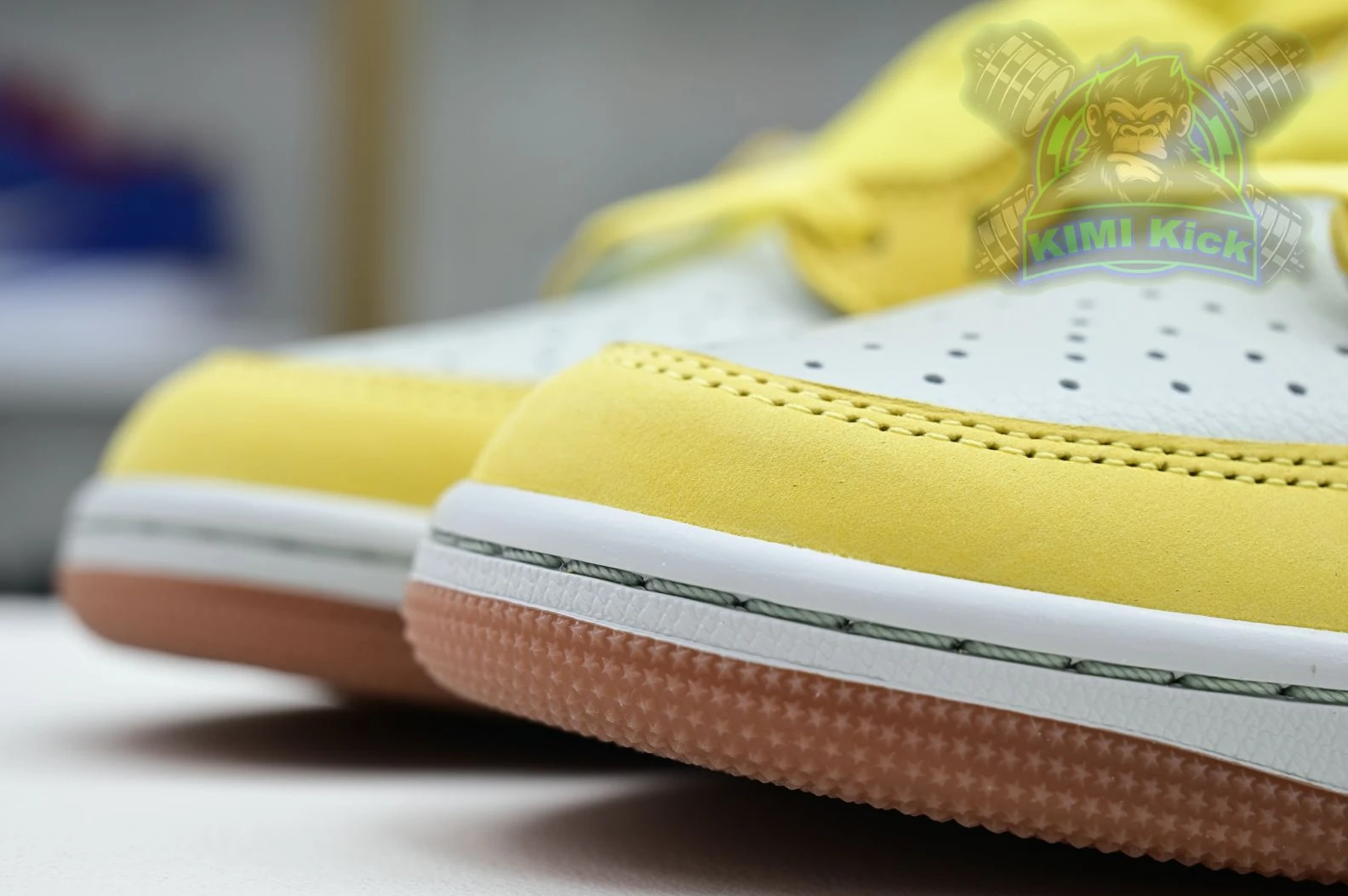 Affordable Kimikick Travis Scott x Jordan Air Jordan 1Low Canary 1872