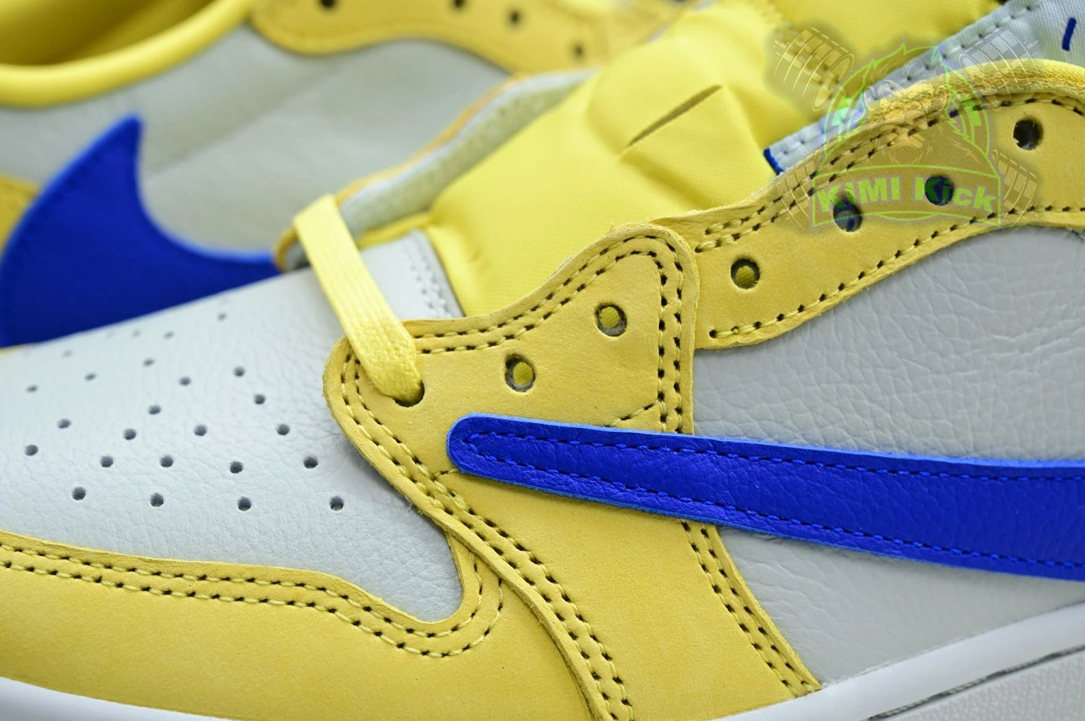 Affordable Kimikick Travis Scott x Jordan Air Jordan 1Low Canary 1872