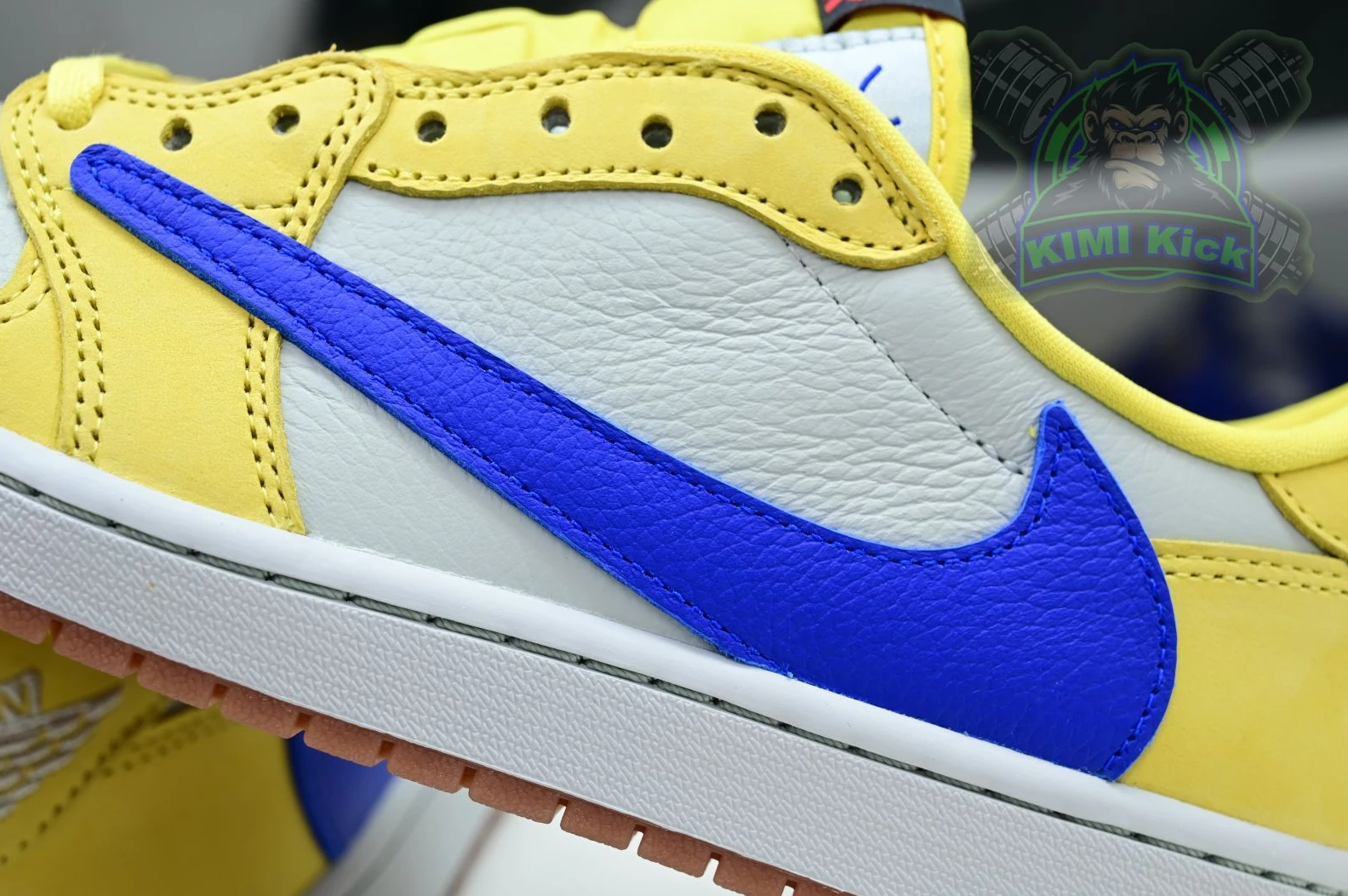 Affordable Kimikick Travis Scott x Jordan Air Jordan 1Low Canary 1872