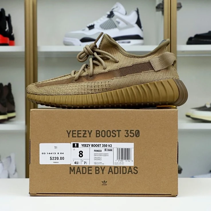 Affordable Kimikick YEEZY BOOST 350 V2 'EARTH' 32