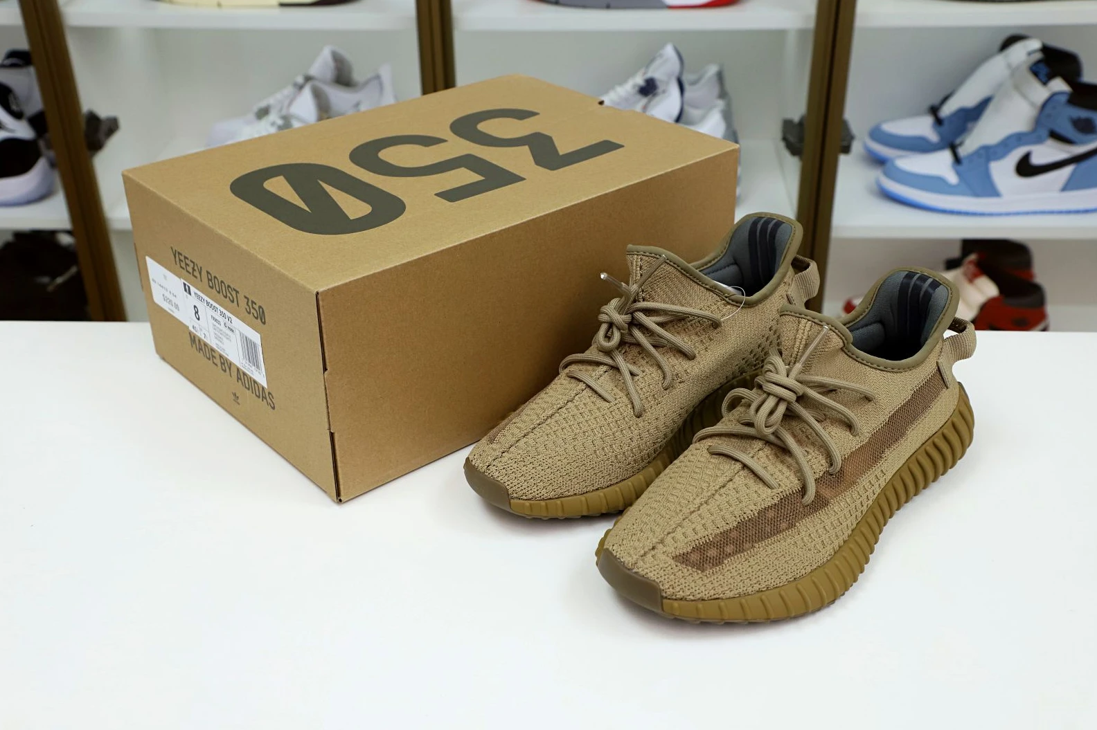 Affordable Kimikick YEEZY BOOST 350 V2 'EARTH' 32