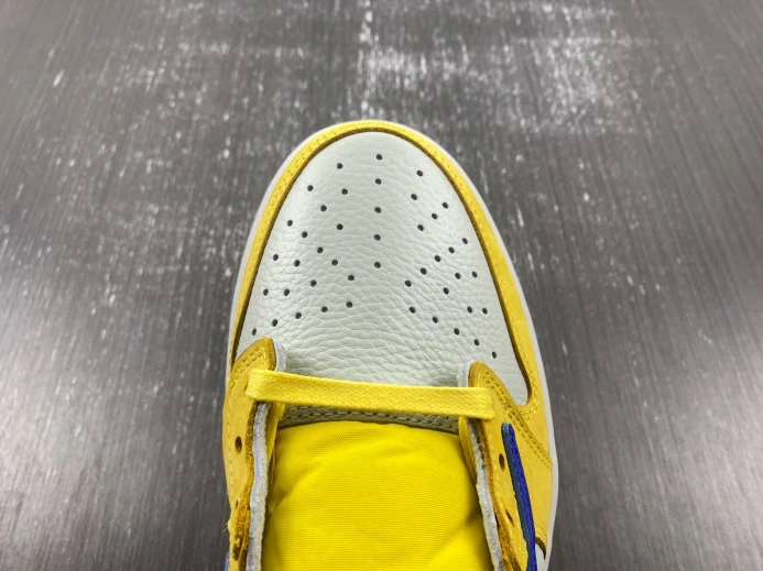 Affordable Travis Scott x Air Jordan 1 Low OG Canary DZ4137- 490