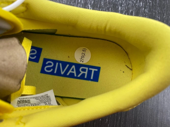 Affordable Travis Scott x Air Jordan 1 Low OG Canary DZ4137- 490