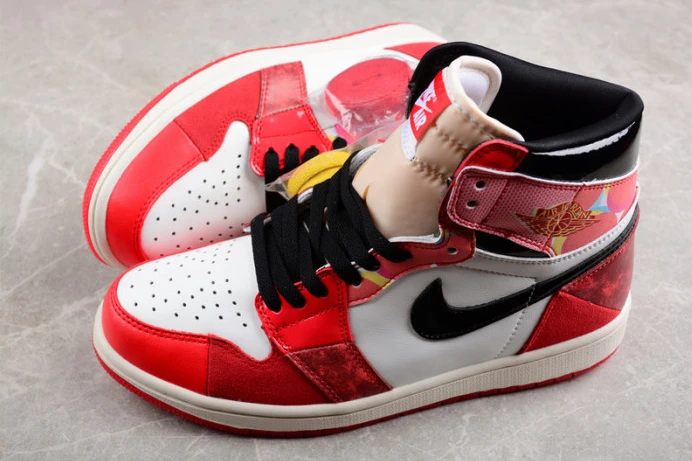 Affordable air jordan 1 high og spider-man across the spider-verse dv1748- 1608