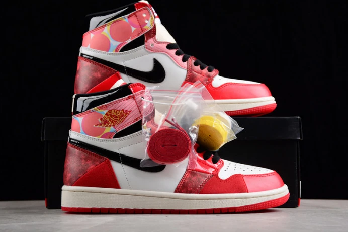 Affordable air jordan 1 high og spider-man across the spider-verse dv1748- 1608