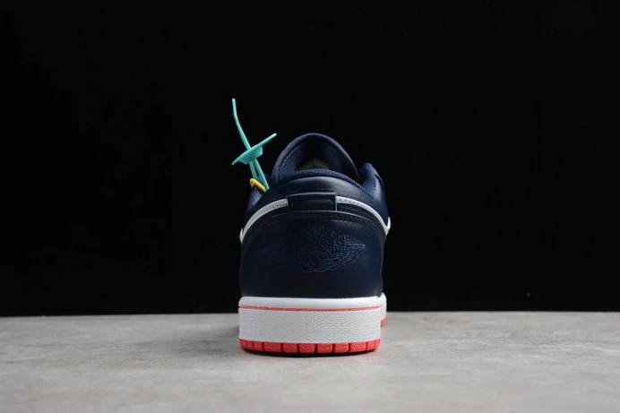 Affordable air jordan 1 low obsidian ember glow 553558- 1277