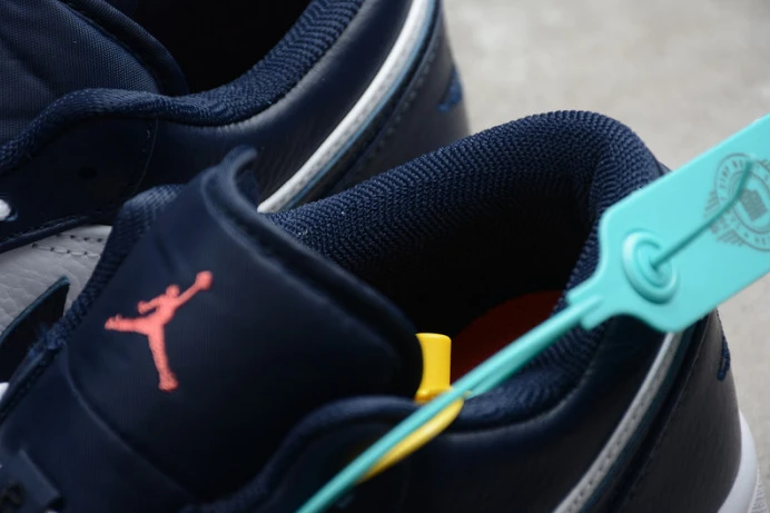 Affordable air jordan 1 low obsidian ember glow 553558- 1277