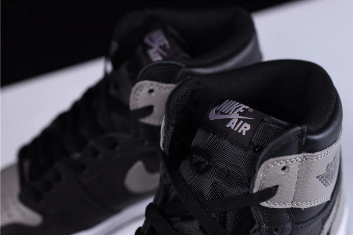 Affordable air jordan 1 retro high og shadow black grey 555088- 1337