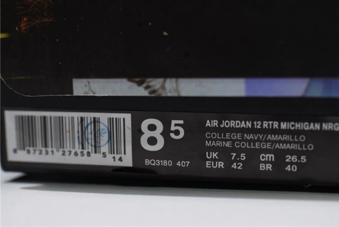Affordable air jordan 12 michigan bq3180- 1689