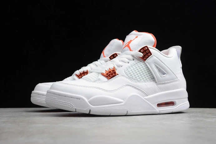 Affordable air jordan 4 retro metallic orange ct8527- 1742