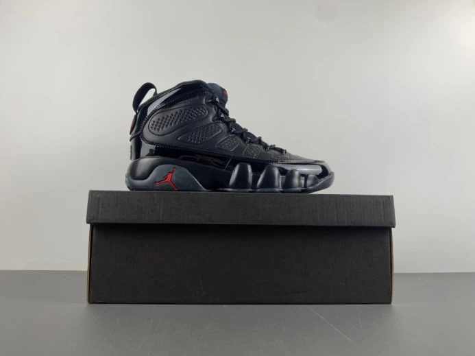 Affordable air jordan 9 retro bred patent 302370- 1581