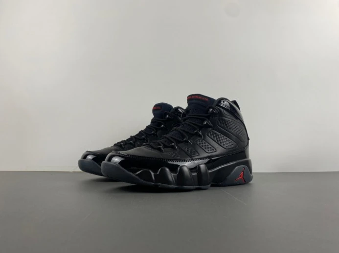 Affordable air jordan 9 retro bred patent 302370- 1581