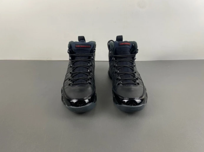 Affordable air jordan 9 retro bred patent 302370- 1581