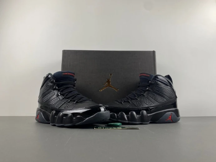 Affordable air jordan 9 retro bred patent 302370- 1581