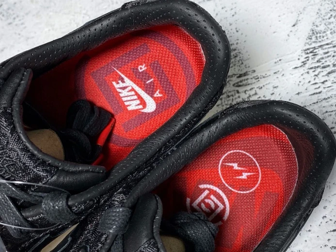 Affordable fragment clot nike air force 1 black cz3986- 3036