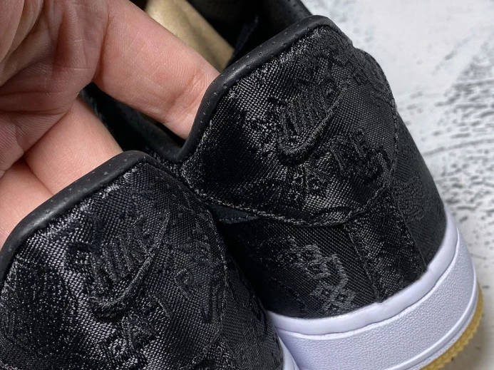 Affordable fragment clot nike air force 1 black cz3986- 3036