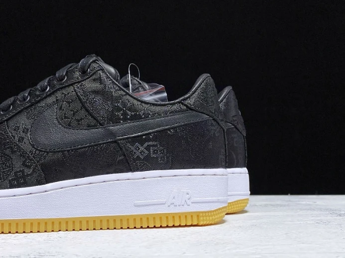 Affordable fragment clot nike air force 1 black cz3986- 3036