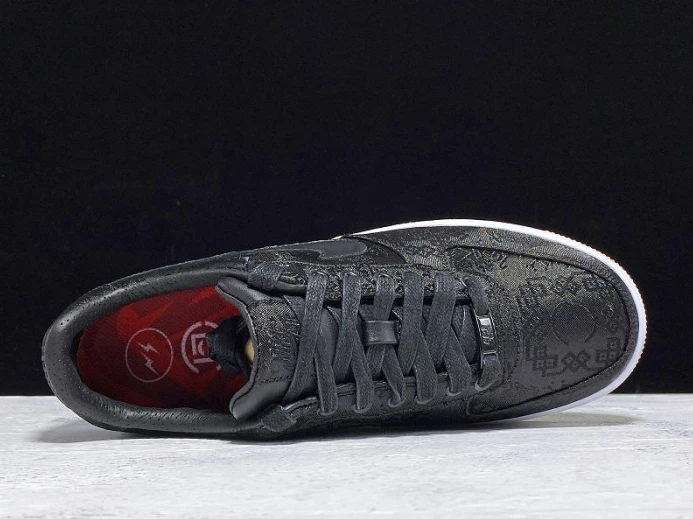 Affordable fragment clot nike air force 1 black cz3986- 3036