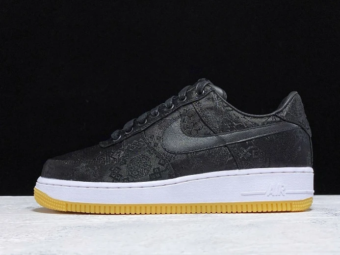 Affordable fragment clot nike air force 1 black cz3986- 3036