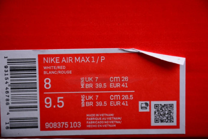 Affordable nike air max 1 anniversary red 908375- 3321