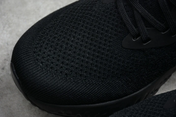 Affordable nike epic react flyknit black racer blue aq0067- 2958